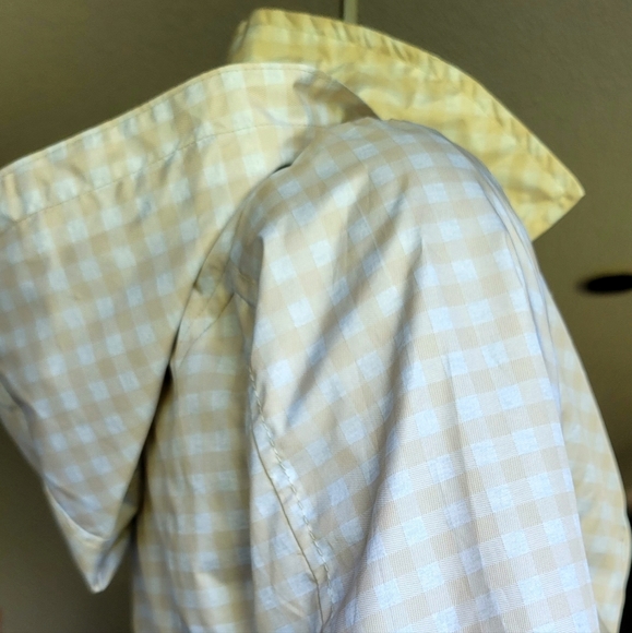 F.O.G. by London Fog Plaid Trench Coat Size 16 - Picture 3 of 12